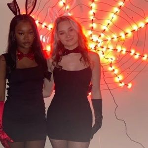 Black tight going out dress, Princess Polly, XS, Worn once